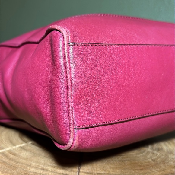 COACH Legacy Leather Mini Tanner Satchel/Crossbody - Picture 6 of 16